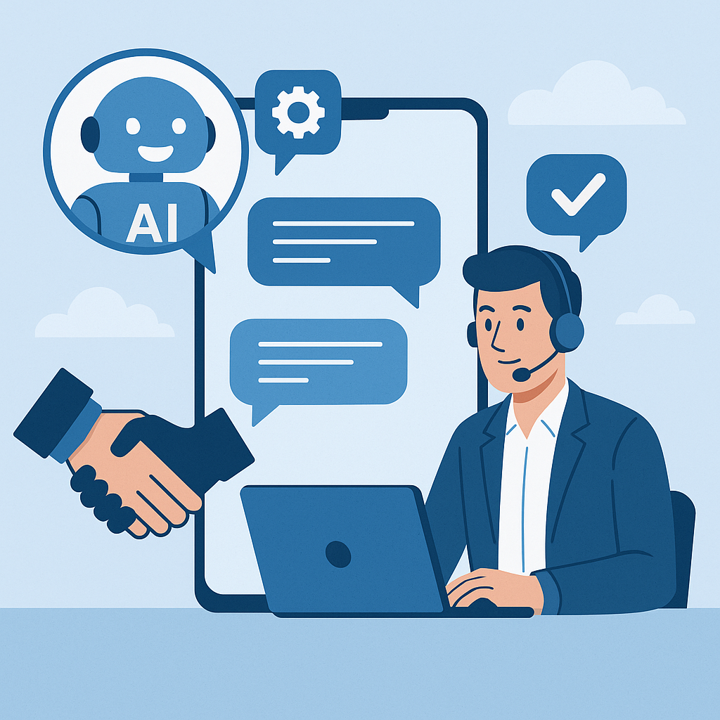 KI im Kundenservice: Wie Chatbots und Automatisierung den Mittelstand entlasten können